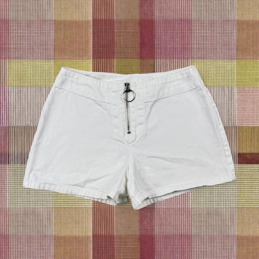Vintage 1990’s Express Bleus White Cotton Shorts
